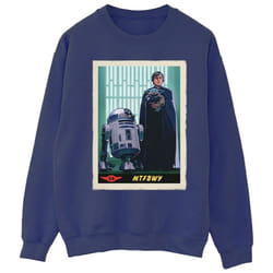 Star Wars - Sweat THE MANDALORIAN MTFBWY - Homme (Bleu marine)