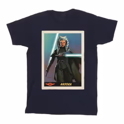 Star Wars - T-shirt THE MANDALORIAN - Homme (Bleu marine)