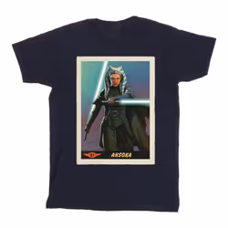 Star Wars - T-shirt THE MANDALORIAN - Homme (Bleu marine)