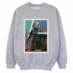 Star Wars - Sweat THE MANDALORIAN - Garçon (Gris chiné)