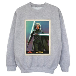 Star Wars - Sweat THE MANDALORIAN - Garçon (Gris chiné)