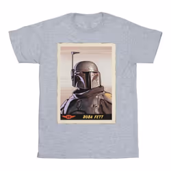Star Wars - T-shirt THE MANDALORIAN - Homme (Gris chiné)