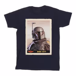 Star Wars - T-shirt THE MANDALORIAN - Homme (Bleu marine)