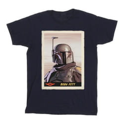 Star Wars - T-shirt THE MANDALORIAN - Homme (Bleu marine)
