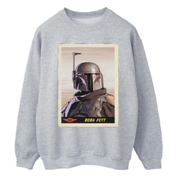 Star Wars - Sweat THE MANDALORIAN - Homme (Gris chiné)