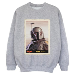 Star Wars - Sweat THE MANDALORIAN - Garçon (Gris chiné)
