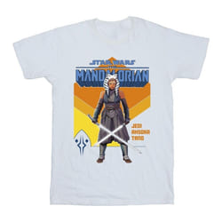 Star Wars - T-shirt THE MANDALORIAN JEDI - Homme (Blanc)