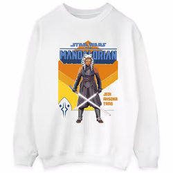 Star Wars - Sweat THE MANDALORIAN JEDI - Homme (Blanc)