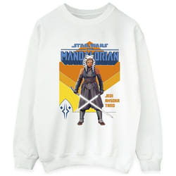 Star Wars - Sweat THE MANDALORIAN JEDI - Homme (Blanc)