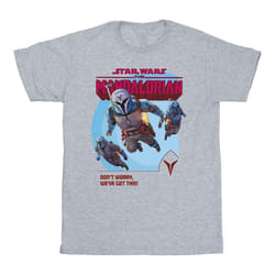 Star Wars - T-shirt THE MANDALORIAN WE'VE GOT THIS - Homme (Gris chiné)