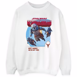 Star Wars - Sweat THE MANDALORIAN WE'VE GOT THIS - Homme (Blanc)