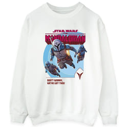 Star Wars - Sweat THE MANDALORIAN WE'VE GOT THIS - Homme (Blanc)