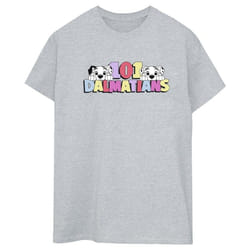 Disney - T-shirt DALMATIANS - Femme (Gris chiné)
