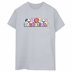 Disney - T-shirt DALMATIANS - Femme (Gris chiné)