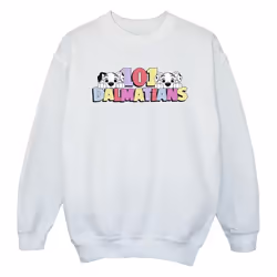 Disney - Sweat DALMATIANS - Fille (Blanc)