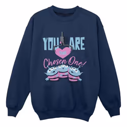 Disney - Sweat TOY STORY YOU ARE THE CHOSEN ONE - Garçon (Bleu marine)