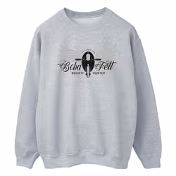 Star Wars - Sweat THE BOOK OF BOBA FETT LEGEND LIVES - Homme (Gris chiné)