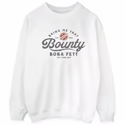 Star Wars - Sweat BRING ME THAT BOUNTY - Homme (Blanc)