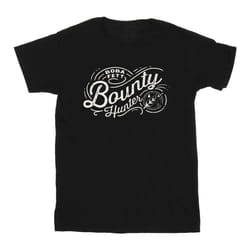 Star Wars - T-shirt THE BOOK OF BOBA FETT BOUNTY HUNTER - Homme (Noir)