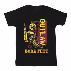 Star Wars - T-shirt THE BOOK OF BOBA FETT - Homme (Noir)