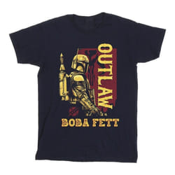 Star Wars - T-shirt THE BOOK OF BOBA FETT - Homme (Bleu marine)