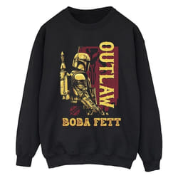Star Wars - Sweat THE BOOK OF BOBA FETT - Homme (Noir)