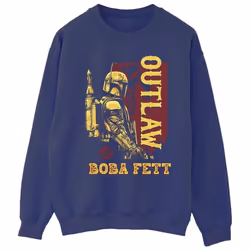 Star Wars - Sweat THE BOOK OF BOBA FETT - Homme (Bleu marine)
