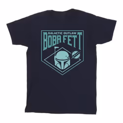 Star Wars - T-shirt THE BOOK OF BOBA FETT GALACTIC - Homme (Bleu marine)