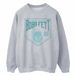 Star Wars - Sweat THE BOOK OF BOBA FETT GALACTIC - Homme (Gris chiné)
