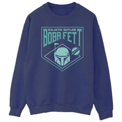 Star Wars - Sweat THE BOOK OF BOBA FETT GALACTIC - Homme (Bleu marine)