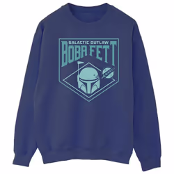 Star Wars - Sweat THE BOOK OF BOBA FETT GALACTIC - Homme (Bleu marine)