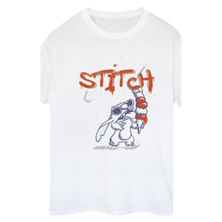 Disney - T-shirt - Femme (Blanc)