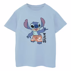 Disney - T-shirt BERMUDA SHORTS - Garçon (Bleu clair)