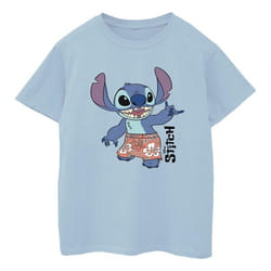 Disney - T-shirt BERMUDA SHORTS - Garçon (Bleu clair)
