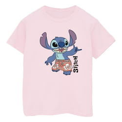 Disney - T-shirt BERMUDA SHORTS - Garçon (Rose clair)