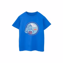 Disney - T-shirt - Fille (Bleu roi)