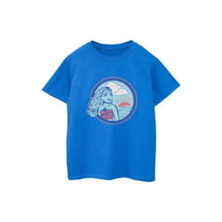 Disney - T-shirt - Fille (Bleu roi)