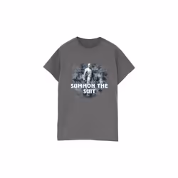 Marvel - T-shirt SUMMON THE SUIT - Homme (Charbon)