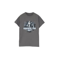 Marvel - T-shirt SUMMON THE SUIT - Homme (Charbon)