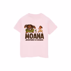 Disney - T-shirt ADVENTURES IN OCEANIA - Fille (Rose clair)