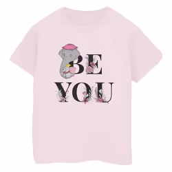 Disney - T-shirt BE YOU - Homme (Rose clair)