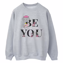 Disney - Sweat BE YOU - Homme (Gris chiné)