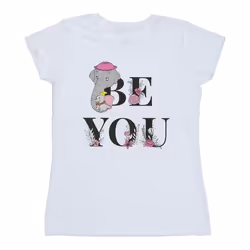 Disney - T-shirt BE YOU - Femme (Blanc)