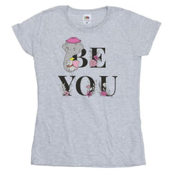 Disney - T-shirt BE YOU - Femme (Gris chiné)