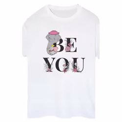 Disney - T-shirt BE YOU - Femme (Blanc)