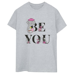 Disney - T-shirt BE YOU - Femme (Gris chiné)