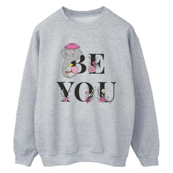 Disney - Sweat BE YOU - Femme (Gris chiné)