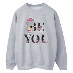 Disney - Sweat BE YOU - Femme (Gris chiné)