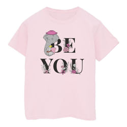 Disney - T-shirt BE YOU - Fille (Rose clair)