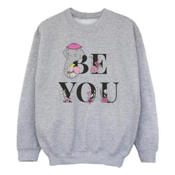 Disney - Sweat BE YOU - Fille (Gris chiné)